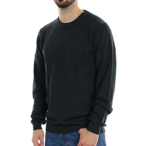 MAGLIA GIROCOLLO NERO